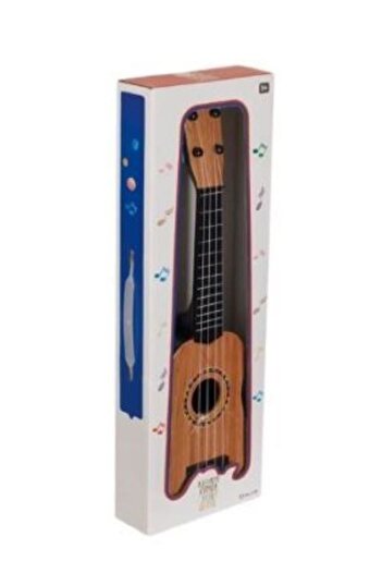 Jumbo Beige Classical Guitar with Plastic Strings 53 cm
