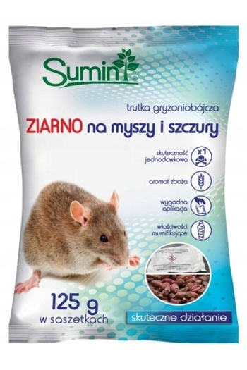 Other Sumin grain poison for mice and rats 125g