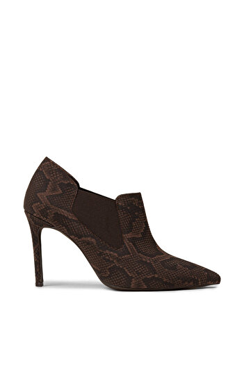 Deery Women's Brown Thin Heel Boots