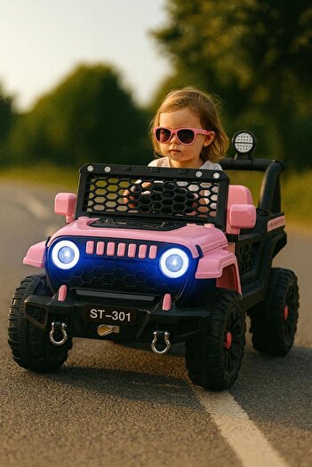 dehkah 🚙 Powerful Off-Road Design Electric Jeep for Kids - 4x4