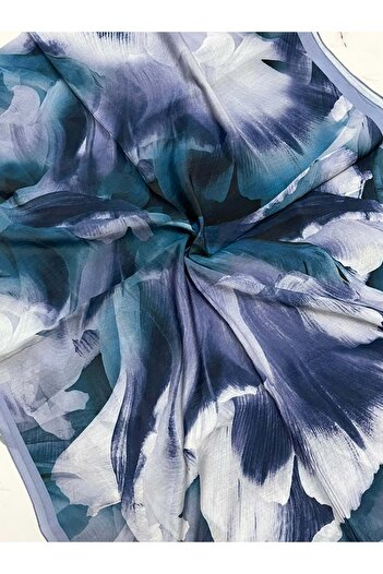 MERAM BUTİK Siyane Cupra Viscose Shawl Pattern 1 - 1