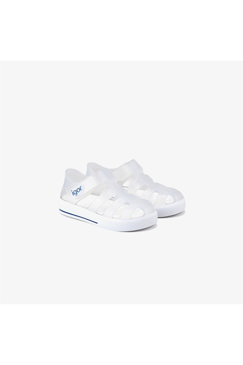 IGOR Children's White Sandals - Star Design