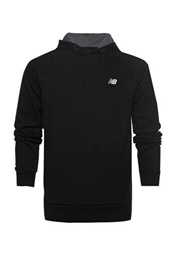 New Balance Hanorac negru unisex Lifestyle - Mnh3224-bk