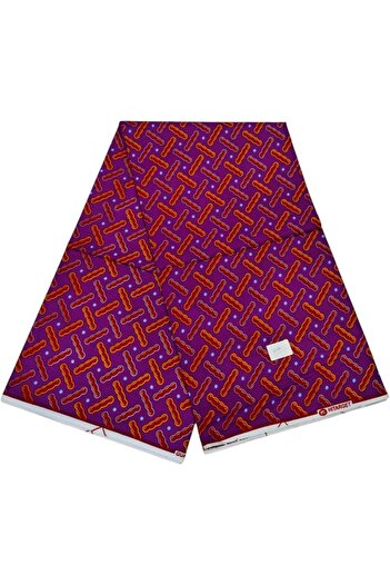 Generic African Print Wax Fabric Ankara Print Fabric 4 Yards 100% Cotton Beautiful Design