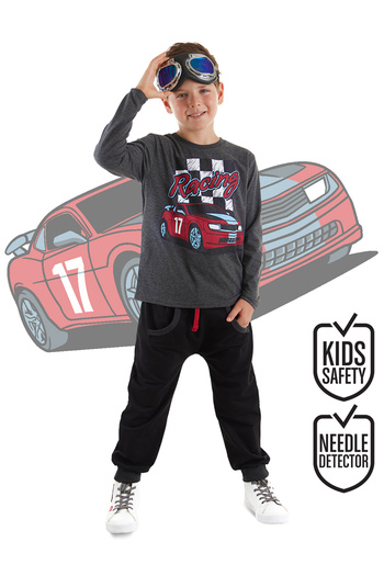 MSHB&G Boys' Racing T-Shirt and SwEatpants SEt