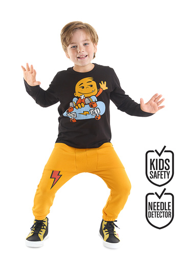 Denokids Skate Thunder Boy's T-shirt Trousers Set
