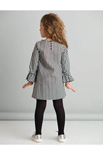 MSHB&G Floral Plaid Girl's Floral Dress