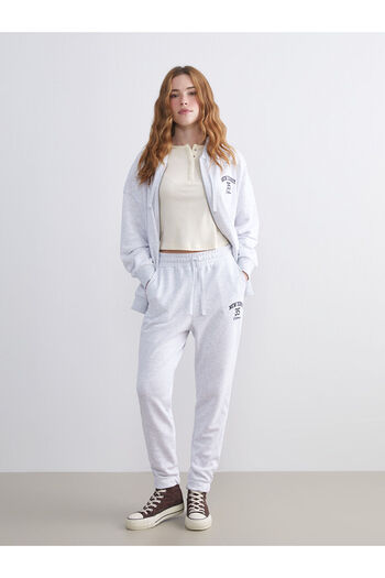LC Waikiki İzr New Season Elastic Waist Los Angeles Printed Women's Jogger Sweatpants