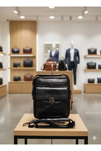 Newish Polo Genuine Leather Postman Cross Shoulder and Hand Bag