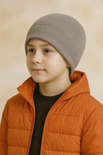 Homy Life Children's Winter Fleece Beanie Hat – Simple, Soft, Warm Windproof Classic Design Beanie