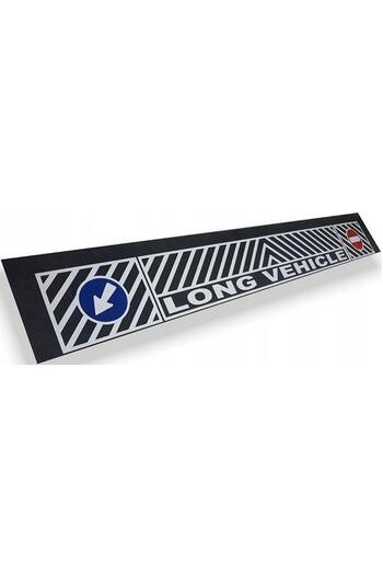All Mudguard for Trucks, Inscribed, Rubber, Size 190 x 35 cm