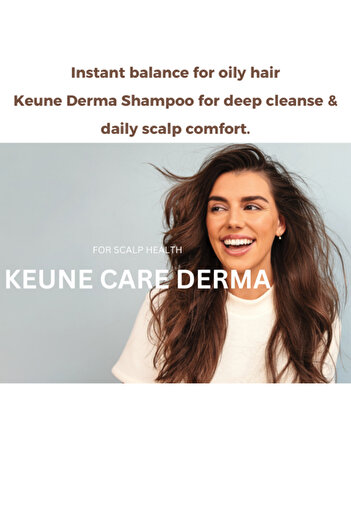 Keune Care Kion Derma Regulating Shampoo for Oily Hair and Scalp 1000ml
