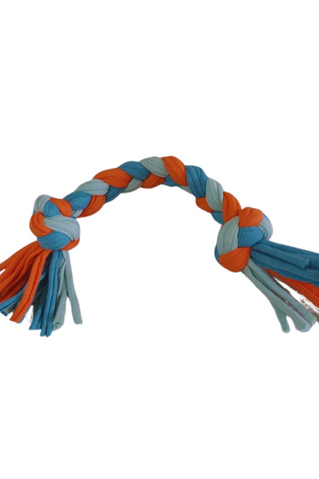 Salvia Dione Dog Bite Toy Teeth Scratching Chewing Rope Tug-Of-War Fetch Horse Play Teether Stress Rope