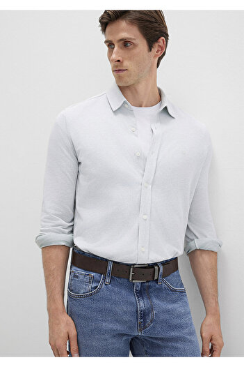 Mavi Green Shirt Slim Fit / Slim Fit 0211664-71476