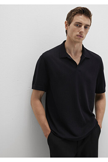 Mavi Black Knitwear Polo 0710327-900