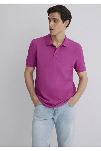 Mavi Ροζ μπλουζάκι Polo Slim Fit / Slim Fit 064946-70934