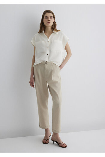 Mavi Beige Trousers 1011000-70331