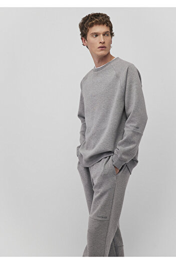Mavi Crew Neck Gray Basic Sweatshirt 0S10295-80018