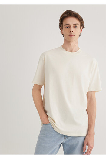 Mavi 2-Piece Men's Basic T-Shirt Loose Fit / Loose Relaxed Fit 0612317 -70251