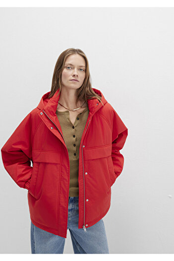 Mavi Hooded Red Jacket 1110348-70461