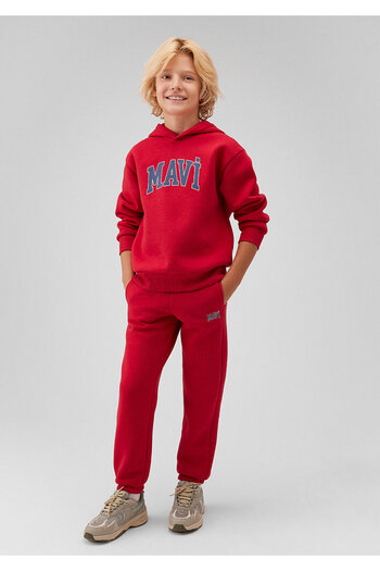 Mavi Red Logo Printed Sweatpants - 6010000 -70464