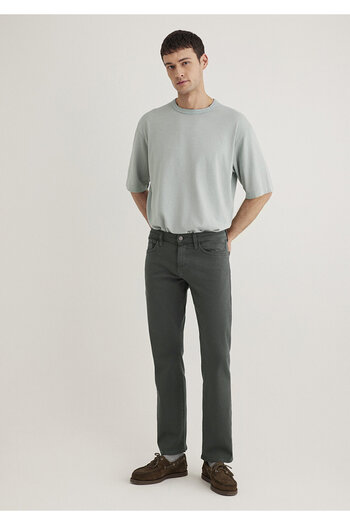 Mavi Παντελόνι Hunter Moss Green Comfort Gabardine 0020285644