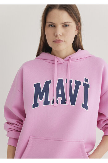 Mavi Rosa Sweatshirt mit Kapuze und Logo-Print1600361-71038