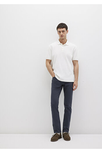 Mavi Marcus Blue Washed Comfort Gabardine Trousers0035132609