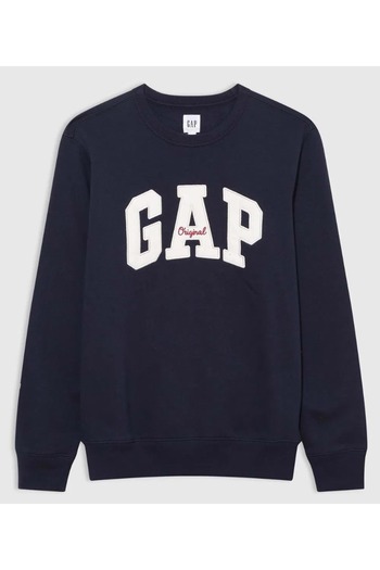 GAP Оригінальний логотип Arch Crew 852079 Чоловіча толстовка LACİVERT