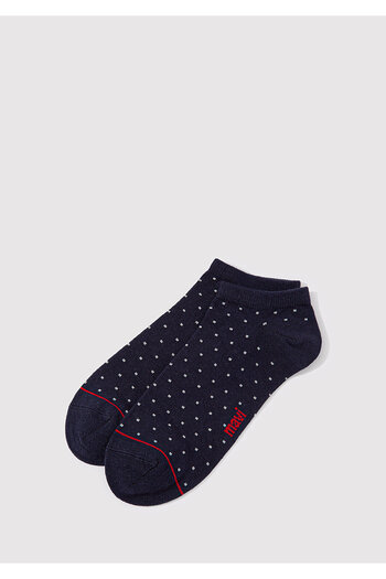 Mavi Navy Blue White 2-Piece Booties Socks Set - 198204 -900