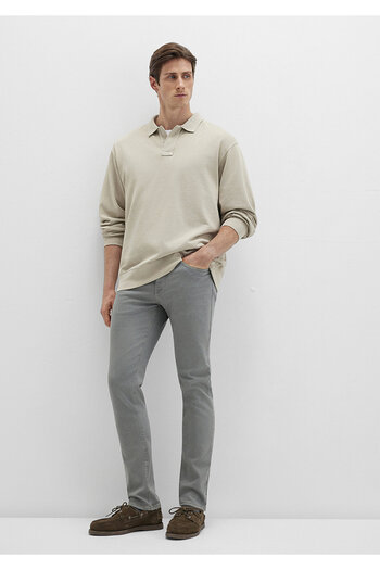 Mavi Marcus Shadow Gray Comfort Gabardine Pants 0035180922