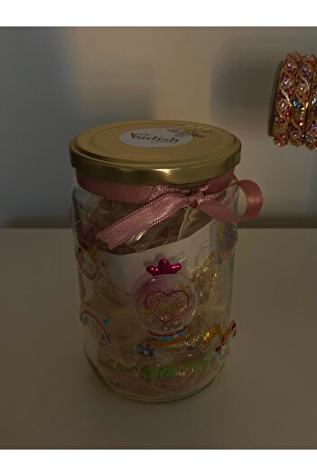 Vadısh store Mystery Jewelry Jar, Gizemli Takı Kavanozu (M boy)