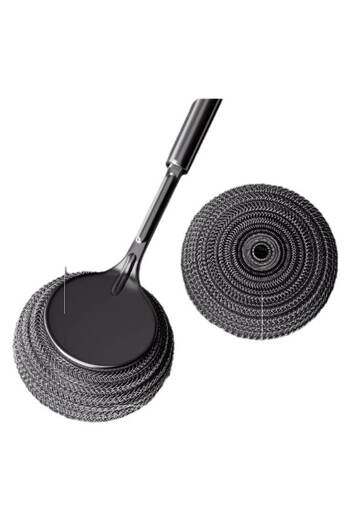 OEM Cleaning brush for pans, dishes, hard surfaces with stainless steel cap