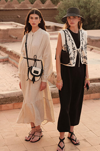 Manuka Rochie oversize din bumbac natural