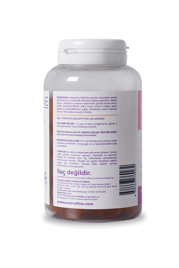 Nutrafine Skin&Hair Gummy – Skin&Hair Gummies with Collagen, Hyaluronic Acid, Glutathione and Biotin