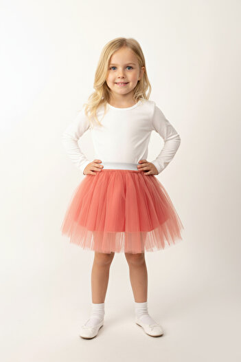 Ma Miss Armina Girl's 23 April 29 October 19 May Wedding Birthday and Party Tulle Tutu Skirt