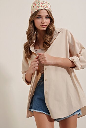 Hiccup Bdart Plus Size Button down Long Sleeve Shirt