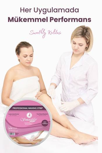 Smoothly Professional Ağda Bezi Ağda Kağıdı 100 Metre 550 gram Dev Boy