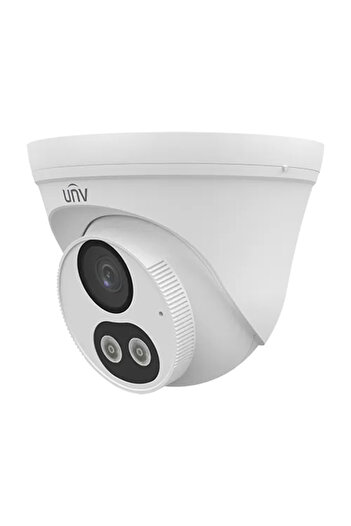 Uniview Cameră IP ColorHunter Dual-Light 4MP, obiectiv de 2.8mm, IR 30m, WL 30m, card SD - UNV IPC3614LB-AF28K-DL