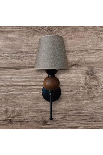 DEDE Single Perge Applique Natural Wood Bulk Black Painted Brown Hat