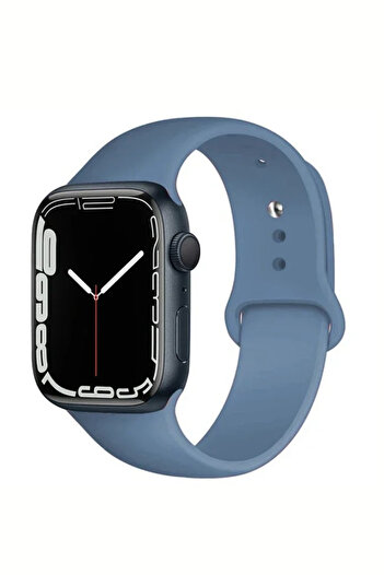 PSGT Apple Watch seri 10-11 46 mm 9/8 7 49 45mm 44mm 42mm Ultra 2 49mm Uyumlu Silikon Kordon