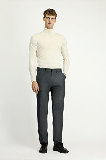 Kiğılı Regular Fit Straight Chino/Canvas Pants
