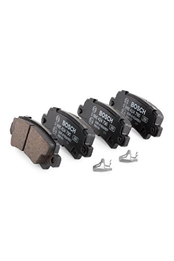 Bosch Diskli fren balatası seti; arka TOYOTA Corolla 1.6i Wagon 8/2002 - 2/2007 81 kW