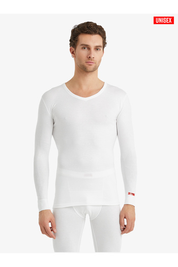 Blackspade Unisex Θερμικό T-Shirt 2ο Επίπεδο 1257 - Λευκό