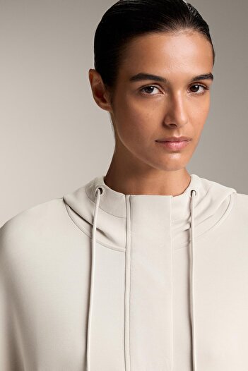 Oysho Modal içeren yumuşak dokulu fermuarlı sweatshirt