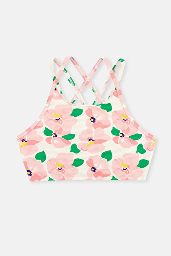 Dagi Pembe Halter Yaka Bikini Tk.
