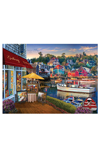 Anatolian Puzzle 1000 Pieces Gallery in the Harbor 1069
