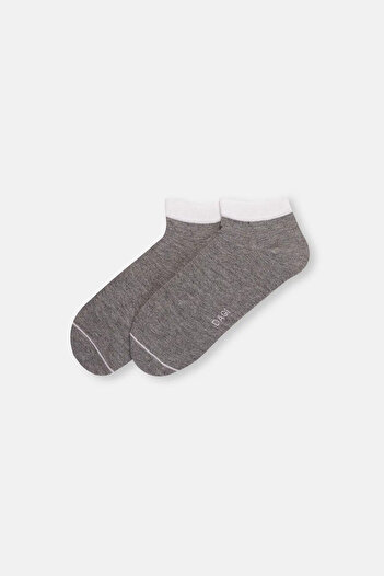 Dagi Gray Men's 2-Piece Booties Socks