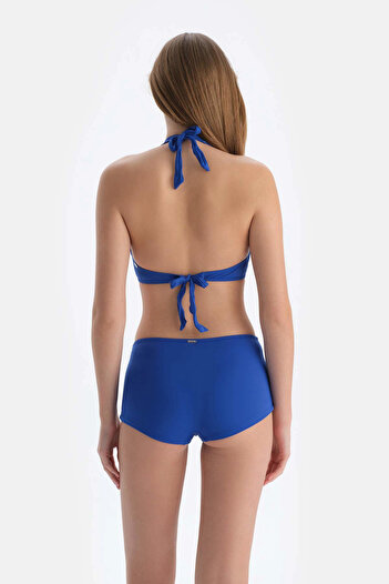 Dagi Sax Blue Boyshort Bikini Bottom