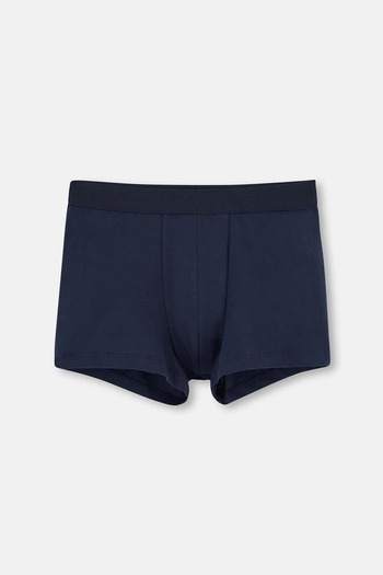 Dagi Navy Blue Compact Plain Boxer